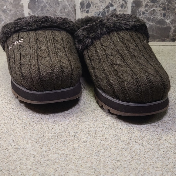 SKECKERS BOB'S HOUSE SHOES 👞SIZE 6 / 7 Dark Brown - Picture 2 of 16